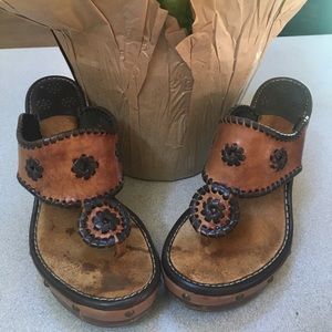 Jack Rogers leather sandal